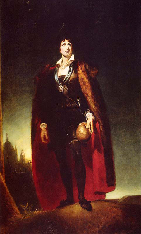 John Philip Kemble as Hamlet